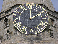 Clock on the South-West Tower