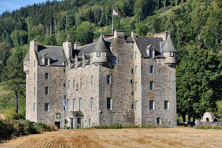 Classic View of Castle Menzies from the South-East