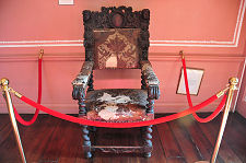 Clan Chief's Chair in Hall