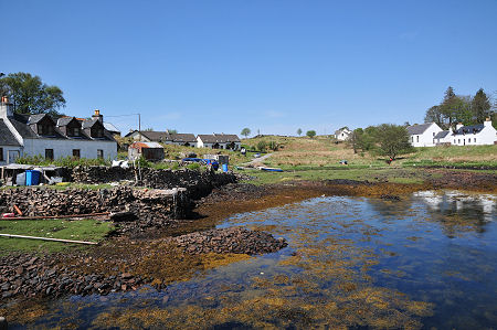 Camusterrach Harbour at Low Tide
