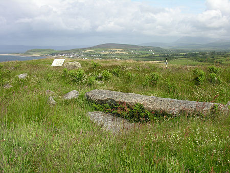 Two of the Larger Stones, with Blackwaterfoot in the Background