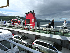 Looking Across the Vehicle Deck