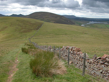 The Pentland Hills  to the South and East of Balerno