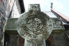 Head of the Replica Oronsay Cross