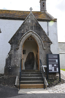 Inveravon Pictish Stones in Porch 