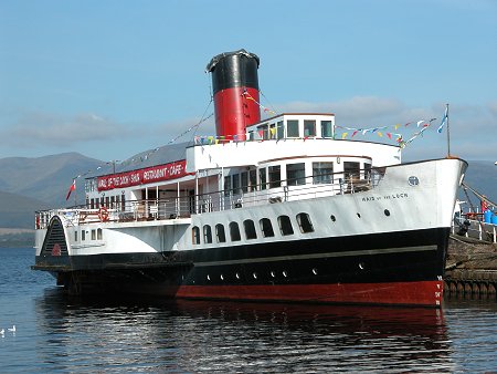 The Maid of the Loch at Balloch Pier