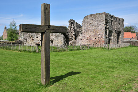 The Abbey Ruins, Beyond Queen Ermengarde's Cross