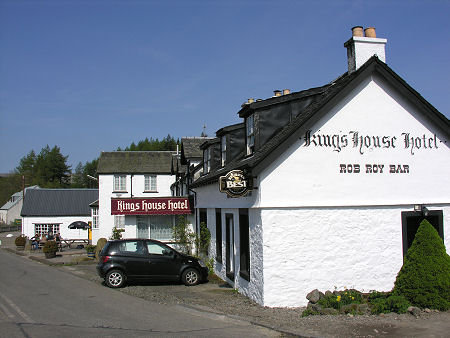 The old King's House Hotel, since transformed into the Mhor 84 Motel
