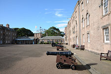 Cannons in the Barracks Square
