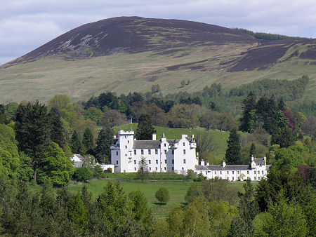 Blair Castle from the South-West