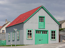 Corrugated Iron Building