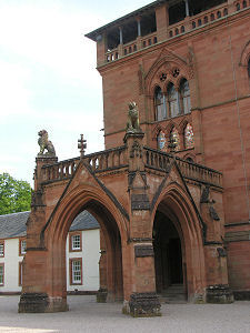 West Front Entrance & Old North Wing 