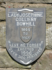 Memorial, Lady Josephine Colliery