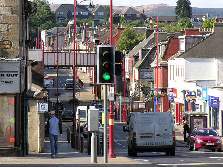 Cowdenbeath High Street from the South