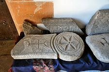 Fragments of Stone Crosses