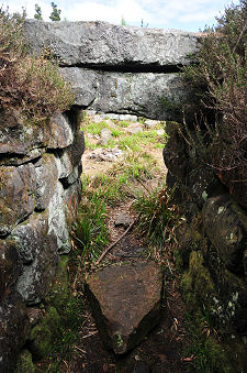 View Into Broch from Stair Foot