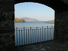 Loch Alsh Seen Through Sea Gate