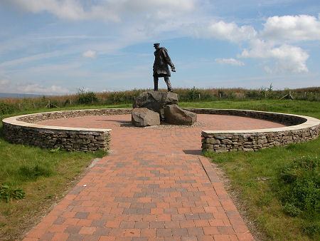 Wider View of the David Stirling Memorial
