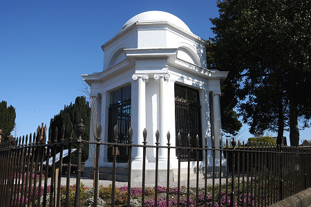 Side View of the Mausoleum
