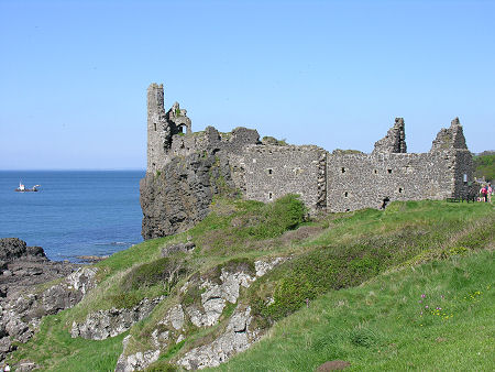 Dunure Castle from the South