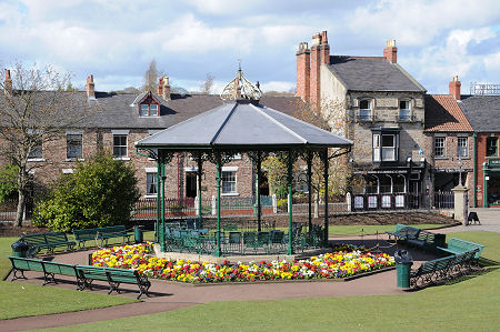 The Town Bandstand in the Park