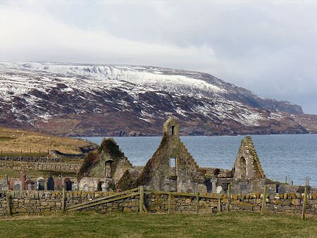 Balnakeil Church from the East
