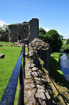 Castle and River, Looking West