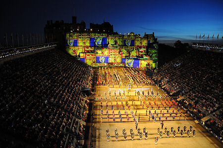 The Royal Edinburgh Military Tattoo Celebrates HM The Queen's Diamond Jubilee