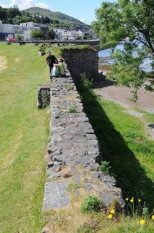 Looking Along One of the Walls