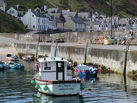 Gardenstown from the Harbour