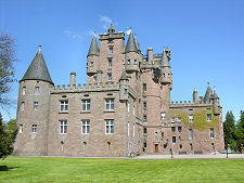 Glamis Castle from the West