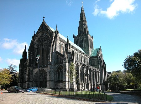 Glasgow Cathedral from the South-West