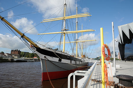 The Glenlee from the Harbourside