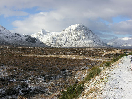 The Upper End of Glencoe, with Buachaille Etive Mor in the Centre