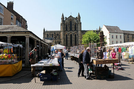 Market Place and Hexham Abbey