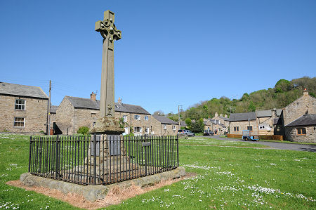 The Village Green and the War Memorial in Wall