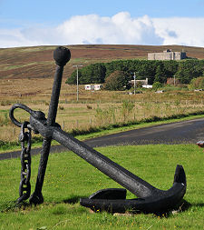 Anchor Outside the Hoy Hotel