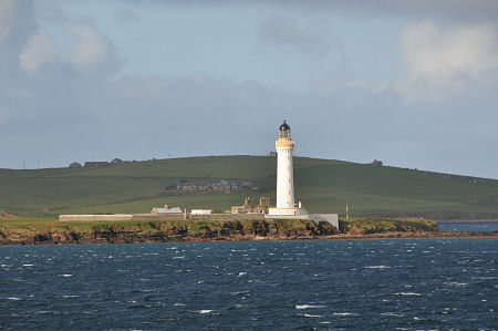 Lighthouse on Graemsay, Near the Eastern End of Scapa Flow