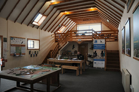 Inside the RSPB Visitor Centre