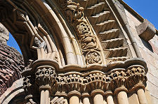 Restored Arch Carving