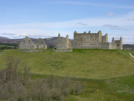 Ruthven Barracks from the South