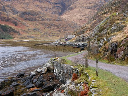 Kinloch Hourn: Looking Back from the Path to Barrisdale Bay