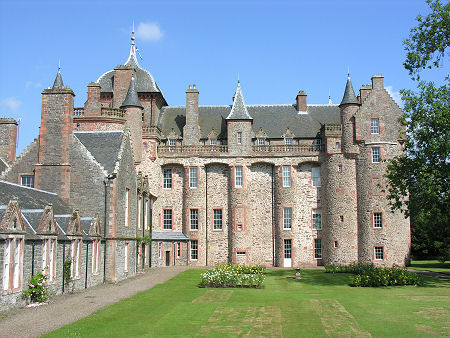 Thirlestane Castle from the South-East