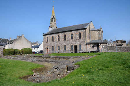 Lesmahagow Priory and the Old Parish Church from the South-East