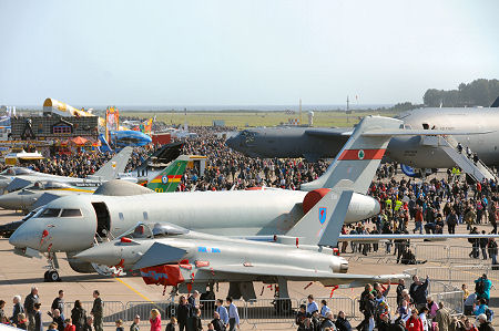 The 2012 Airshow, Complete with Some of the 40,000 People Who Attended