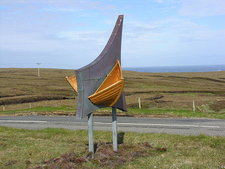 Roadside Sculpture in North Lewis