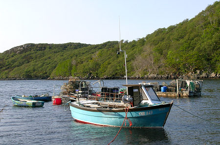 Boats in Loch Nedd