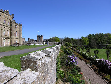 Culzean Castle Looking Out Over its Gardens