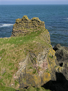 Remains of Turnberry Castle