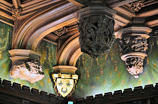 Ceiling Detail in Library